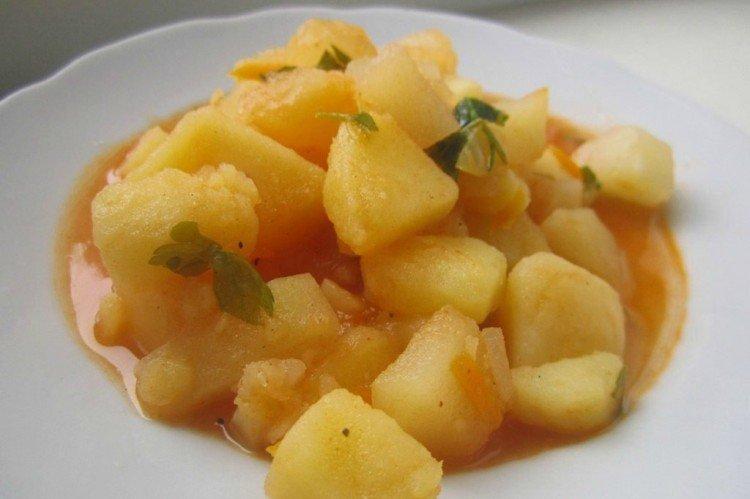 Lenten Stewed Potatoes