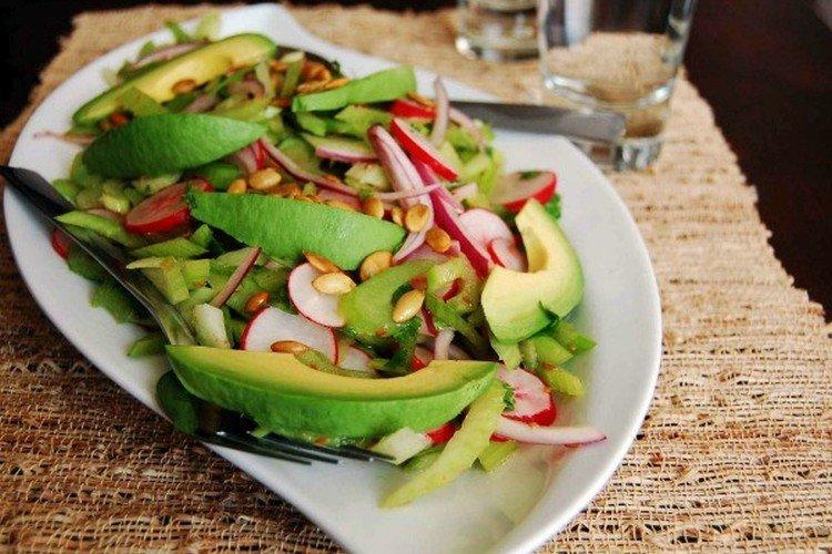 Lenten Avocado Salad
