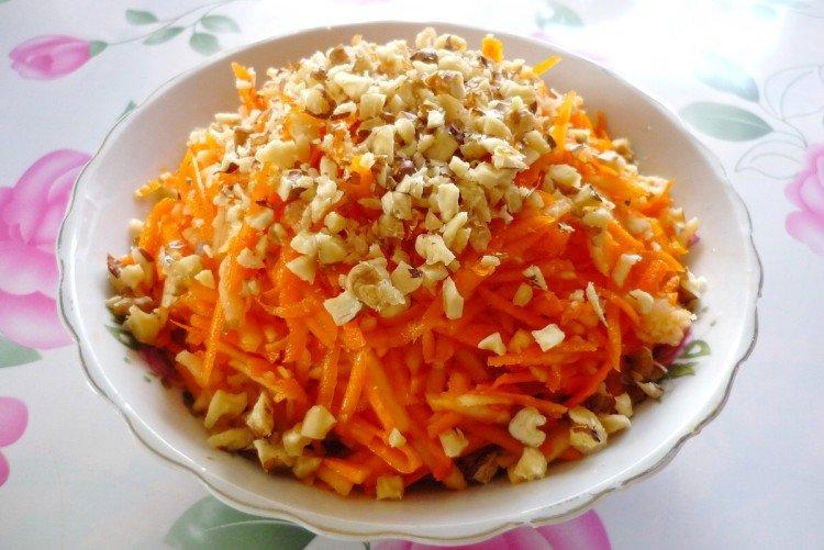 Lenten Apple and Nut Salad