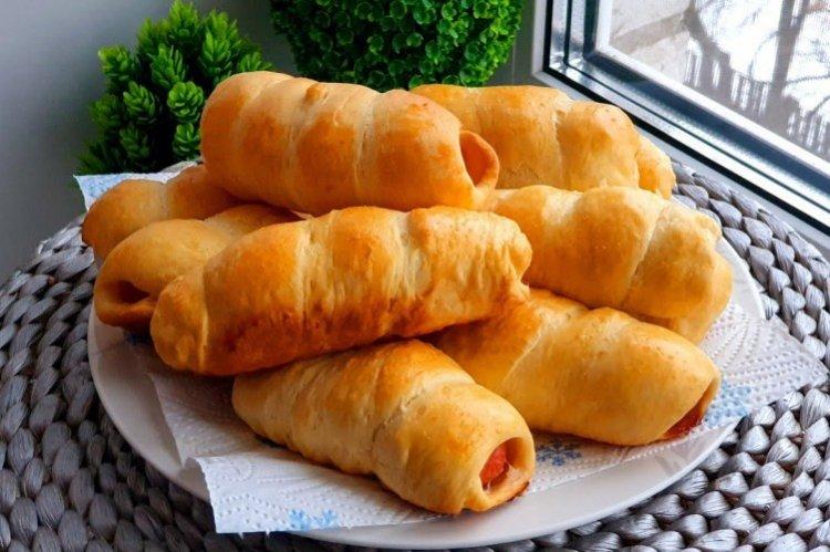 Sausages in Dough in a Multicooker