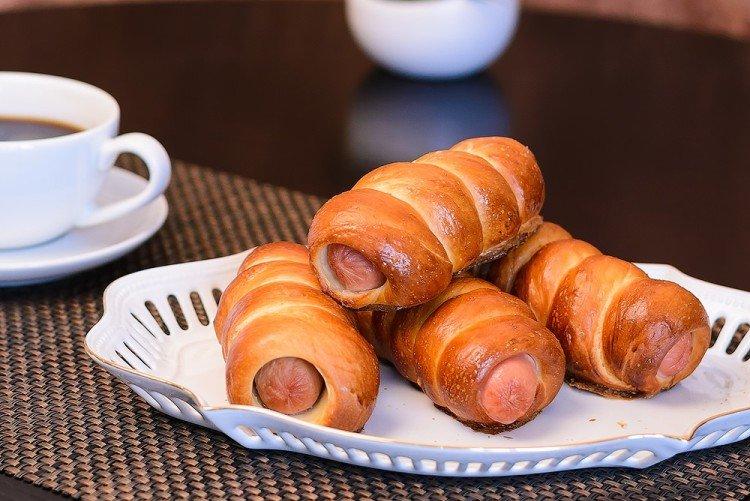 Sausages in Buckwheat Dough