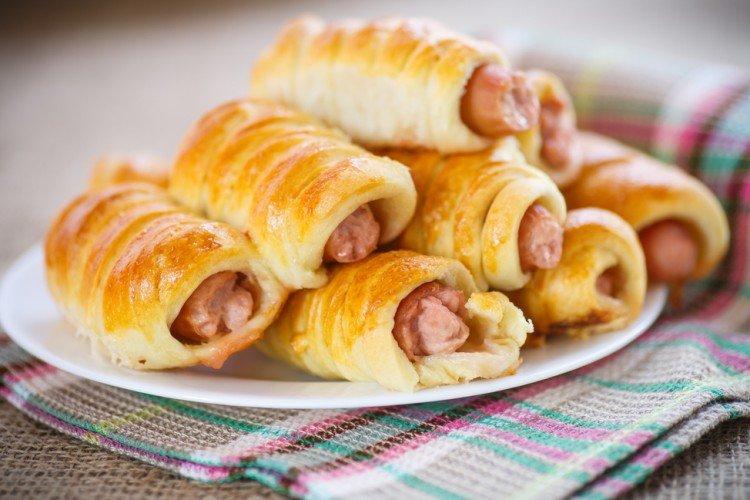 Sausages in Puff Pastry