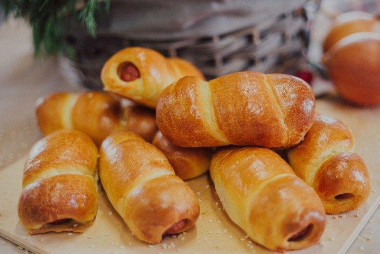 Sausages in Water Dough