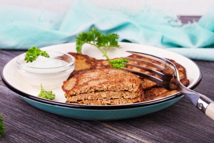 Liver Fritters with Mayonnaise