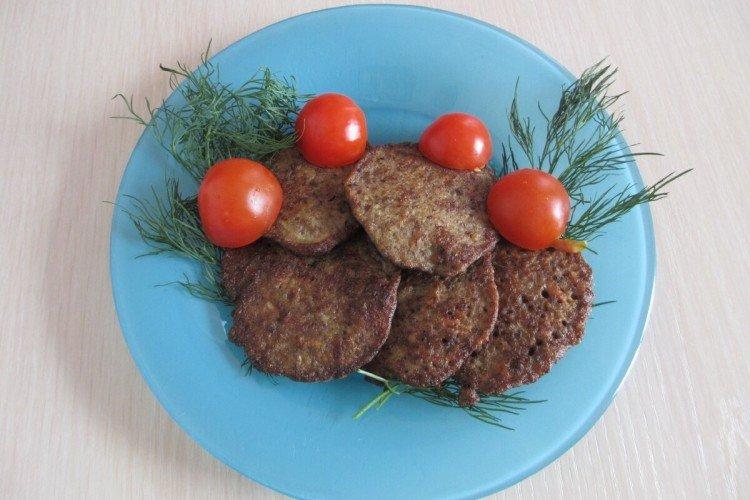 Liver Fritters with Apple