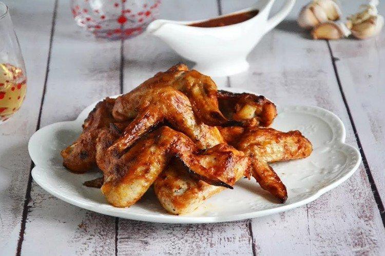 Knusprige Hähnchenflügel aus dem Ofen