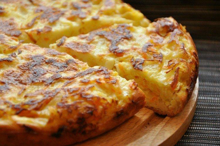 Gemüseauflauf mit Nüssen
