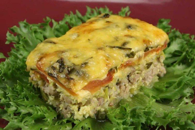 Gemüseauflauf mit Hackfleisch