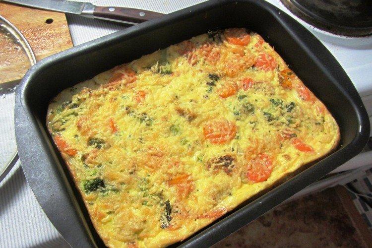 Gemüseauflauf mit Kohl
