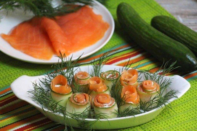 Red Fish Appetizer