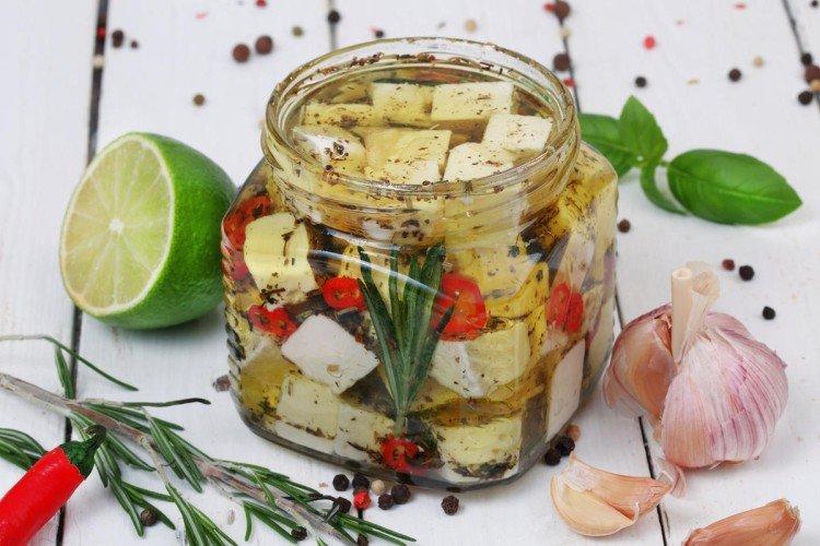 Marinated Cheese