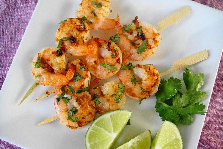 Shrimp Appetizer for Red Wine