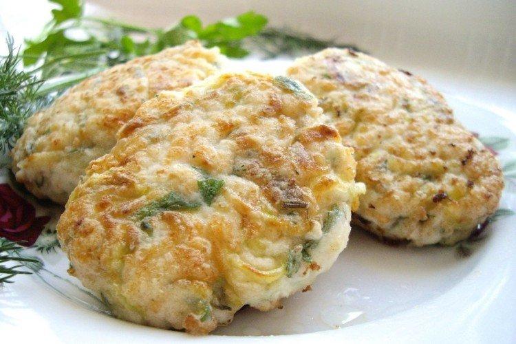 Albóndigas con calabacín al vapor