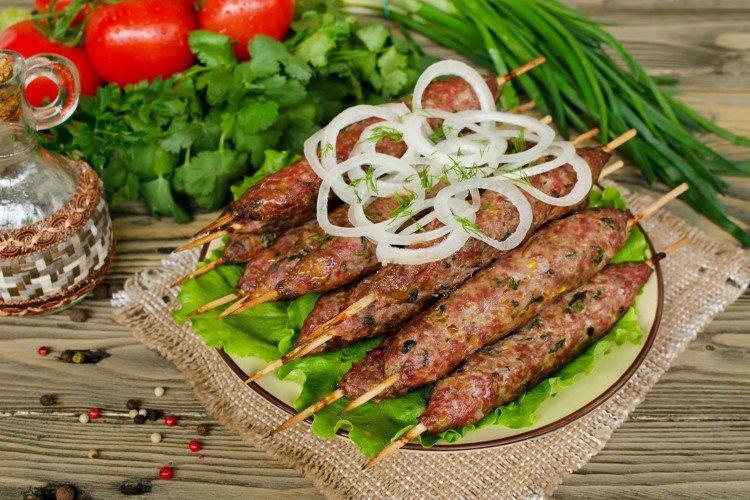 Lula kebab de ternera