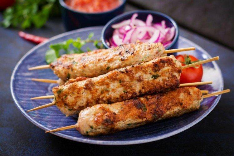 Lula kebab de pollo