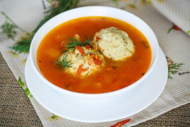 Meatball and Tomato Soup