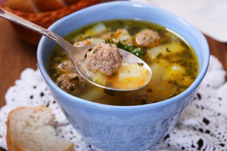 Beef Meatball Soup