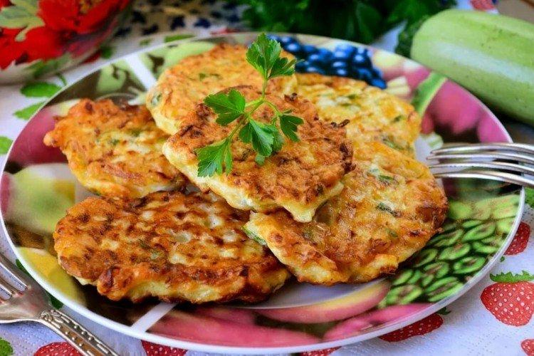 Tortitas de calabacín con patata