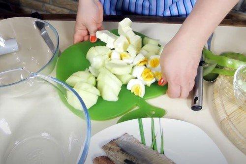 Forshmak with Herring and Apple