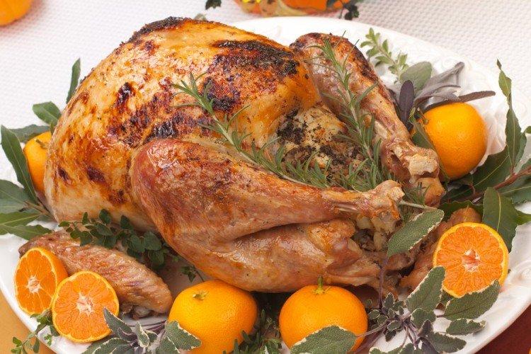 Turkey with Bacon and Citrus