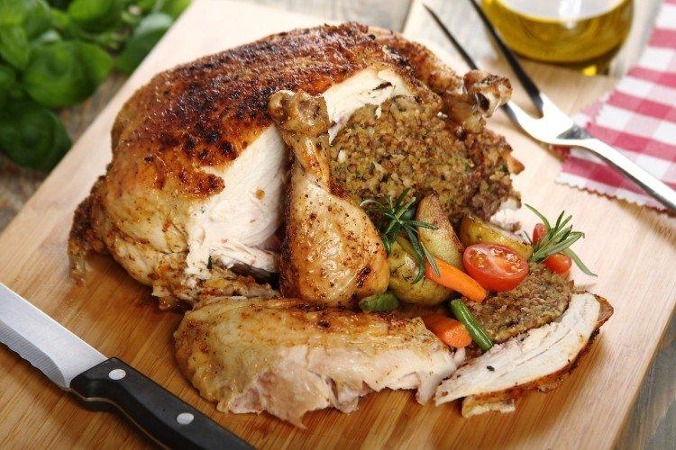 Turkey with Buckwheat and Giblets
