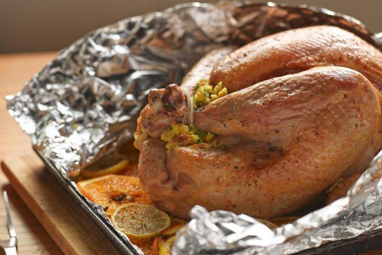 Turkey Baked in Foil