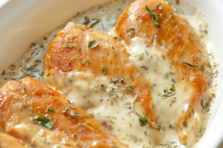 Turkey Baked in Cream