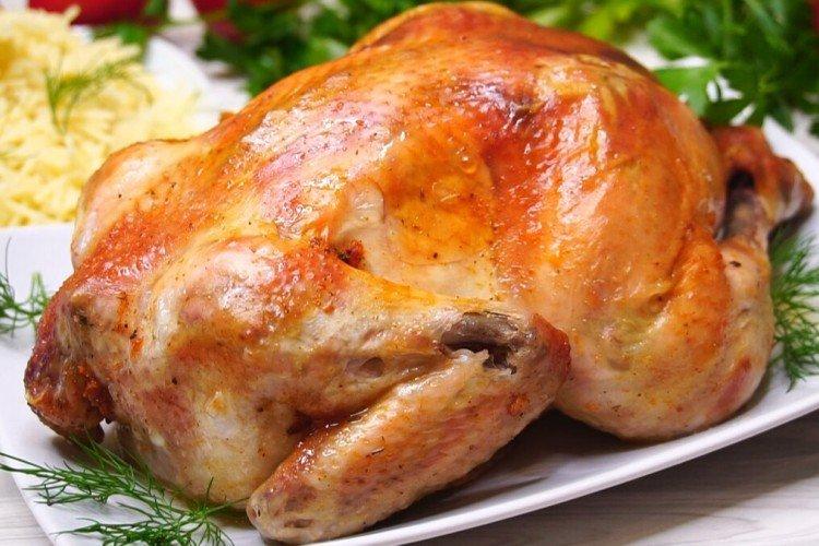 Pollo entero en bolsa