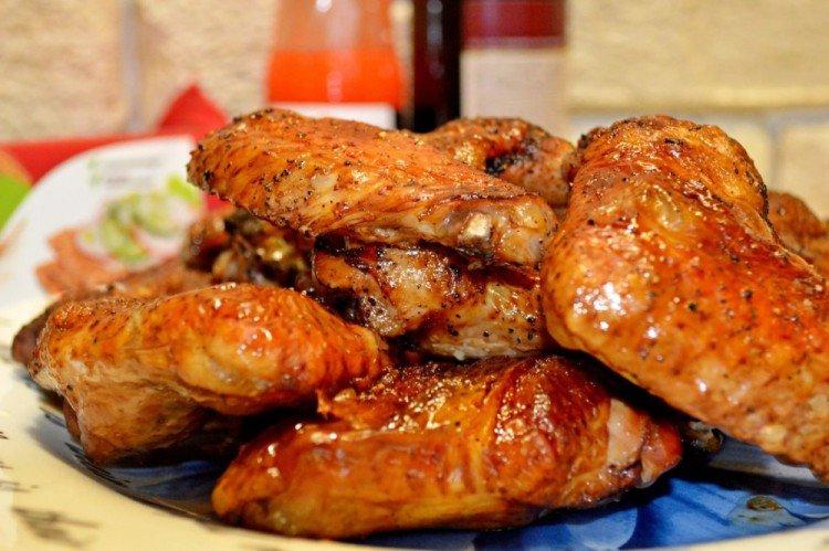 Alitas de pollo en bolsa