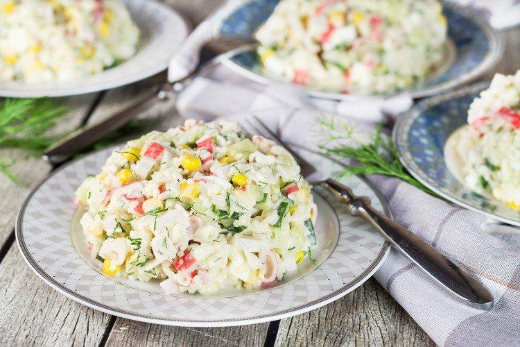 Crab Salad with Rice