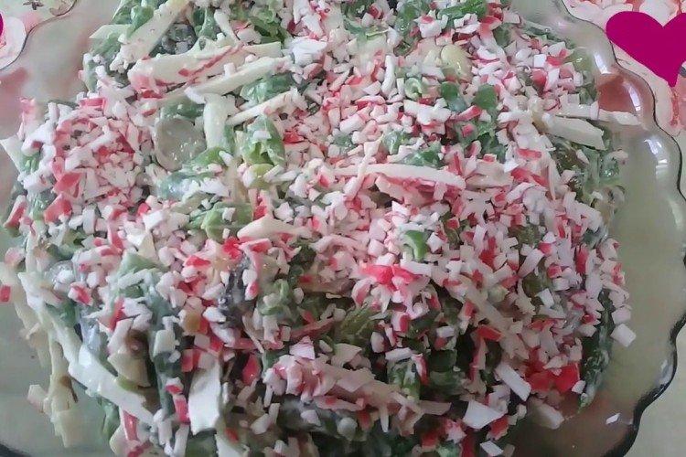 Crab Salad with Green Beans
