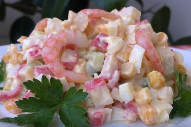 Crab Salad with Shrimp