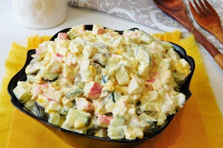 Crab Salad with Zucchini