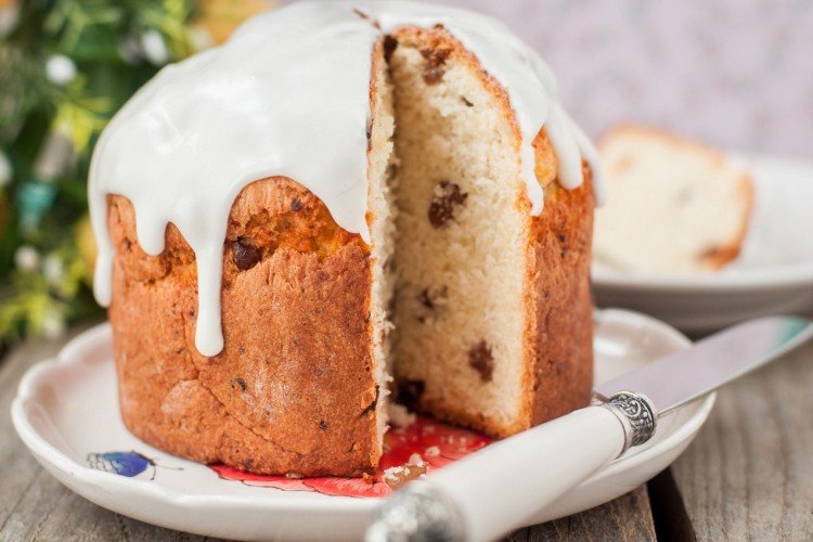 Cottage Cheese Easter Kulich