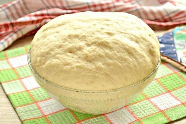 Masa de levadura para belyashi con kéfir
