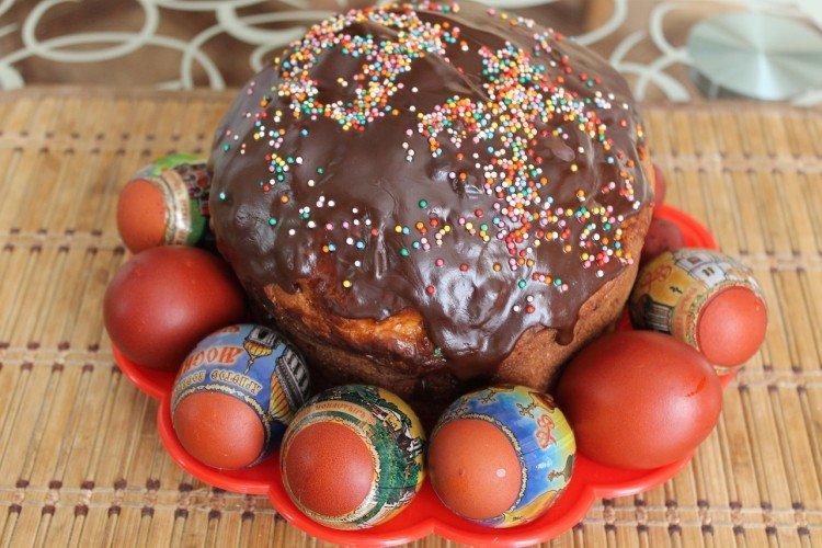 Glaze with Milk and Cocoa