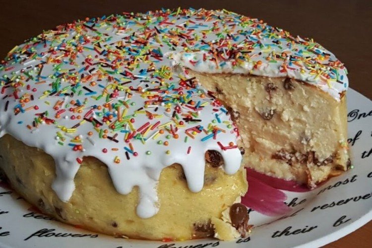 Baked Cottage Cheese Paskha