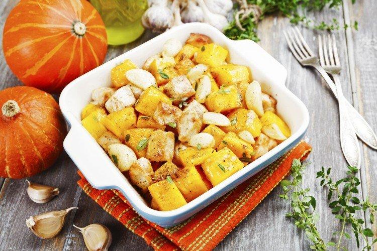 Turkey with Pumpkin