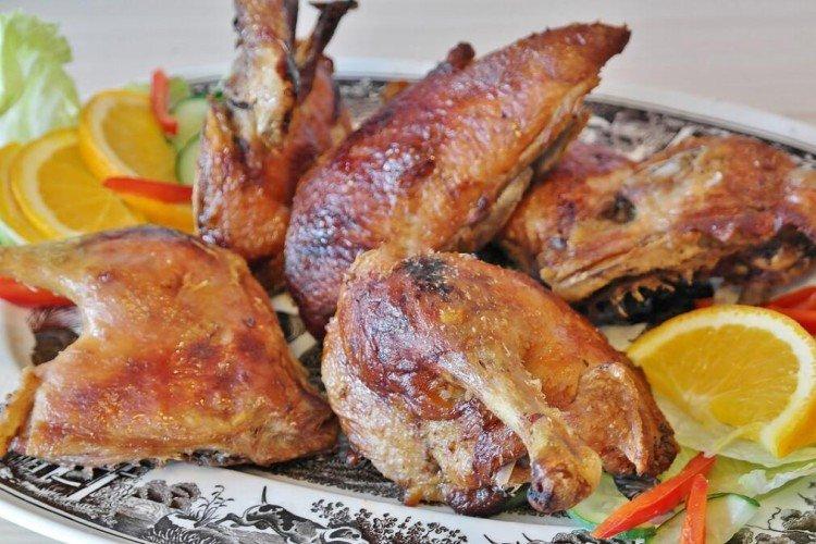 Duck with Cream, Baked in a Roasting Bag
