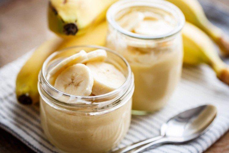 Banana Panna Cotta