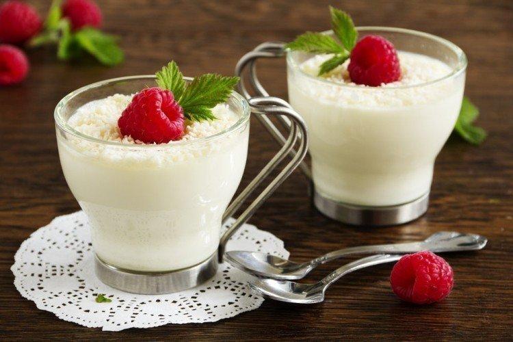 Coconut Milk Panna Cotta