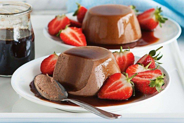Chocolate Panna Cotta