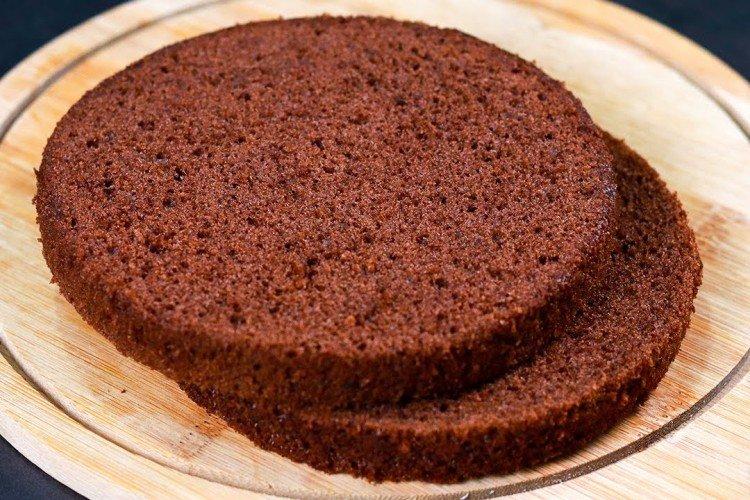 Chocolate Sponge Cake with Kefir