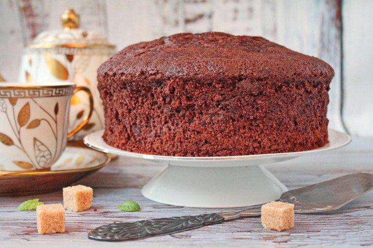 Chocolate Sponge Cake in a Multicooker