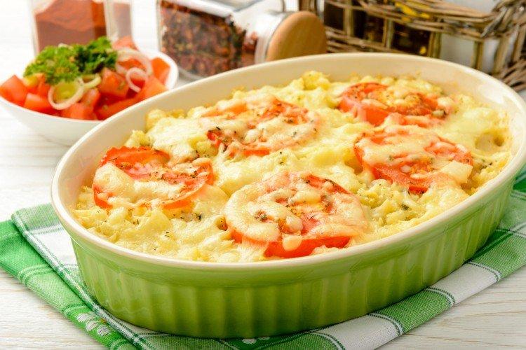 Pastel de patata con pollo