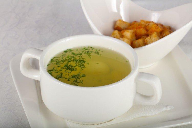 Chicken Broth with Herbs