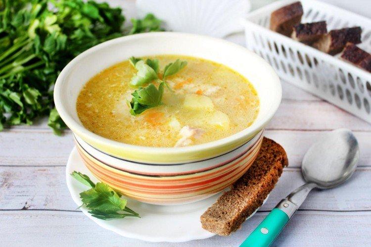 Chicken Broth with Rice