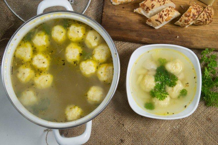 Flour Dumpling Soup