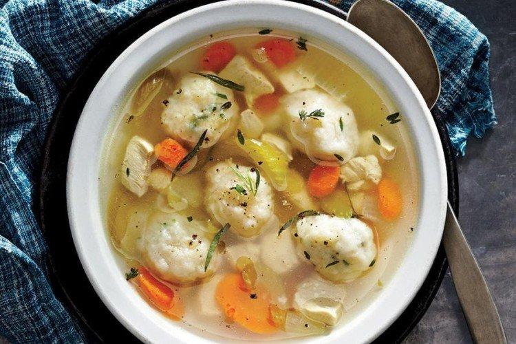Rice Flour Dumpling Soup