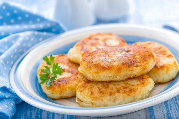 Kartoffel-Zrazy mit Quark